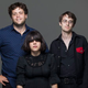 Paternoster, center, with the rest of Screaming Females